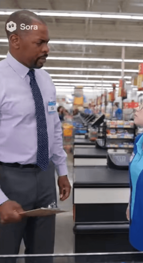 Sora: Your Average Walmart Employee